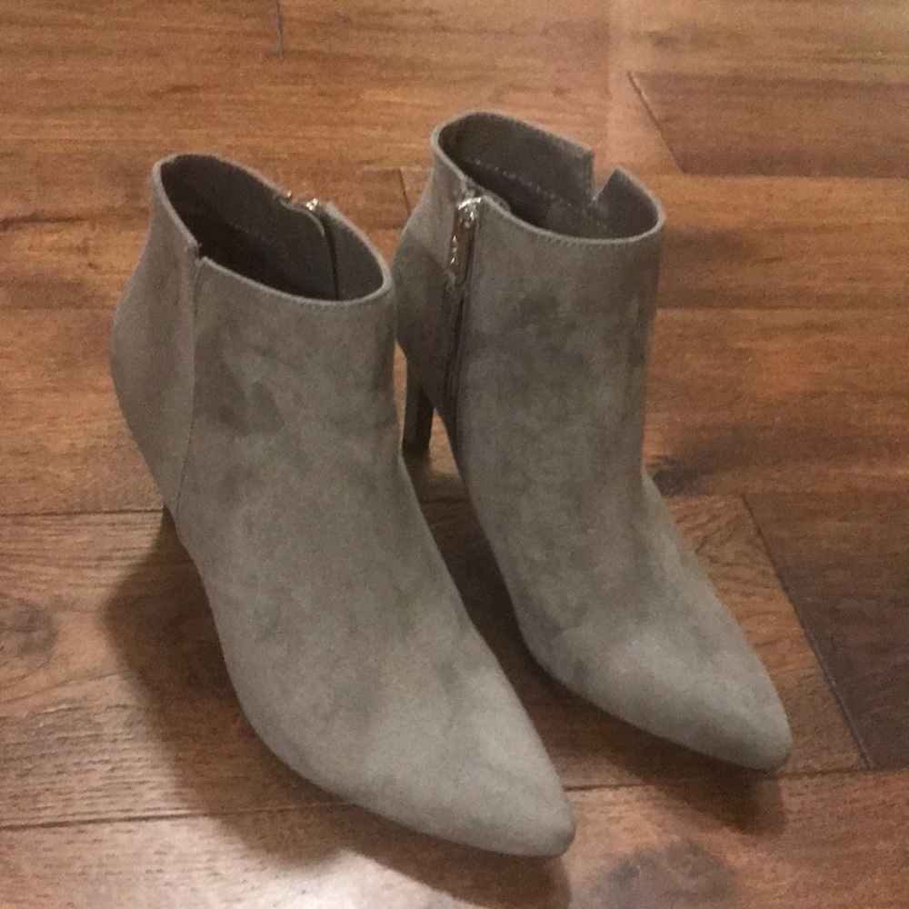 Sam & Libby Grey Booties
